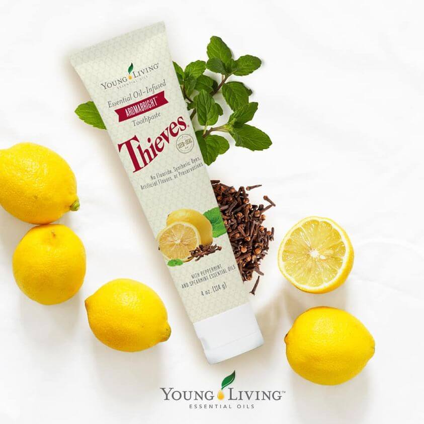 Young Living Thieves Whitening Toothpaste - Aromabright