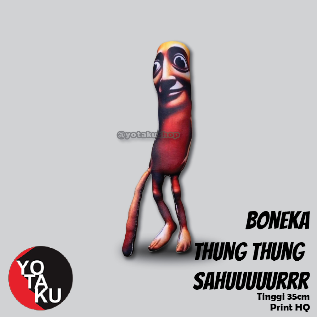 Boneka Cursed Thung Thung Sahur Prank Absurd Memeable