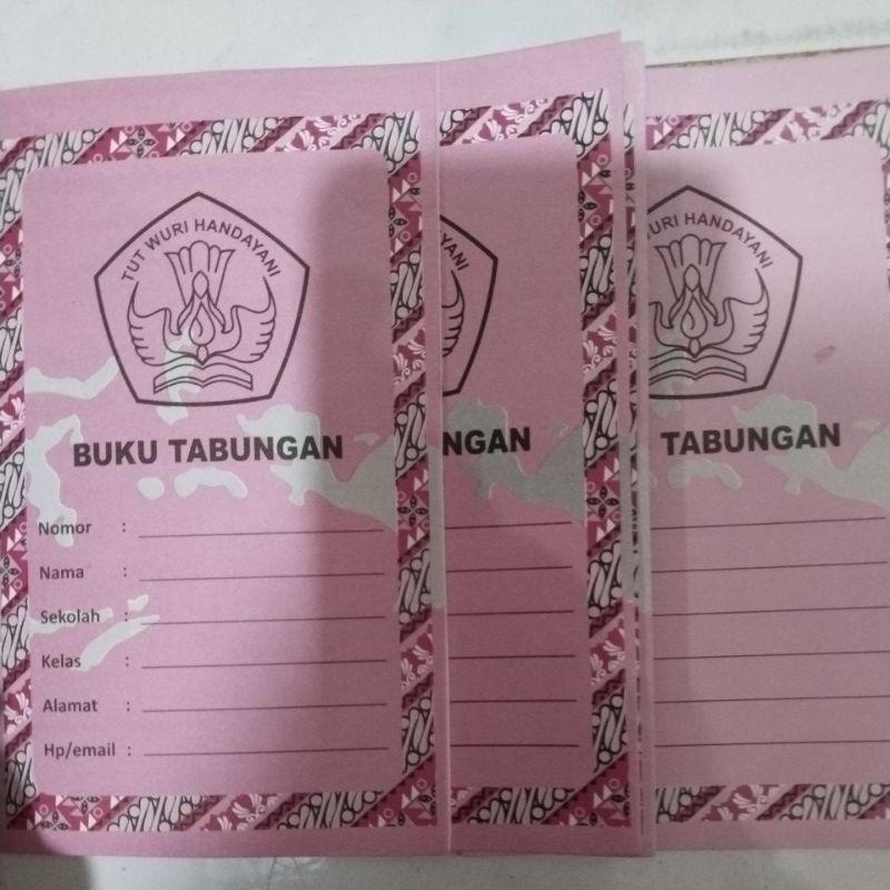 

BUKU TABUNGAN COVER TEBAL