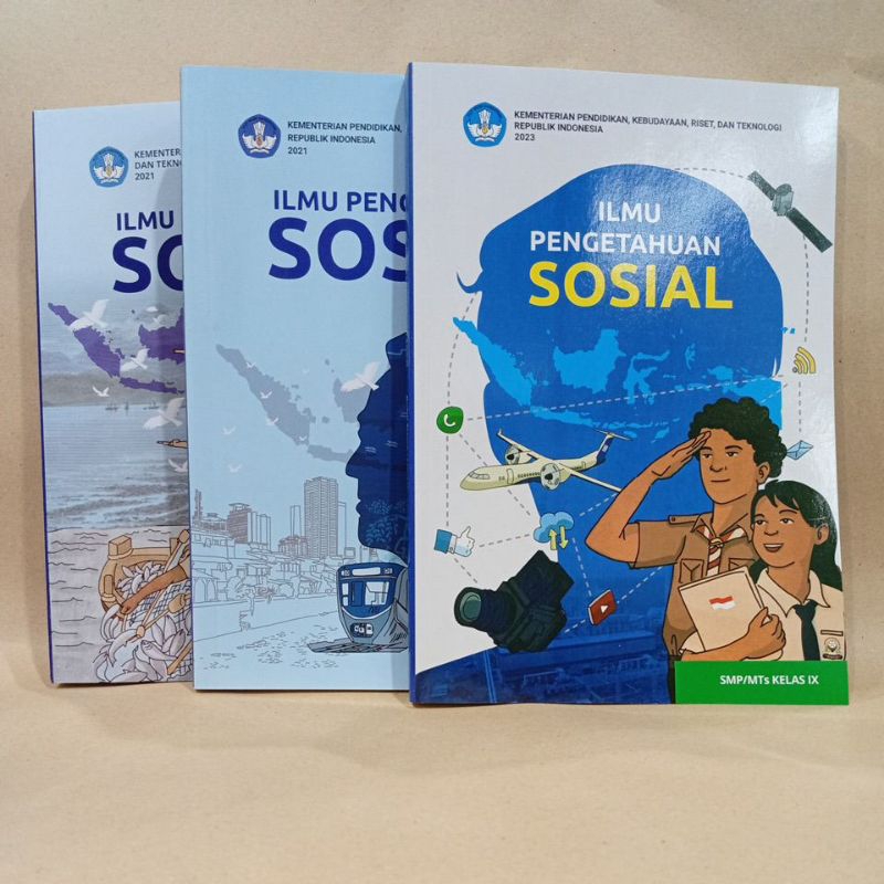 BUKU ILMU PENGETAHUAN SOSIAL IPS SMP KELAS 7,8,9