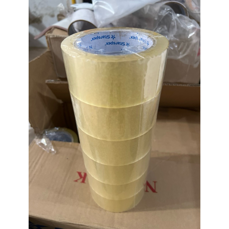 

Starspex Lakban Bening 45mm x 90 yard Harga per batang isi 5pc