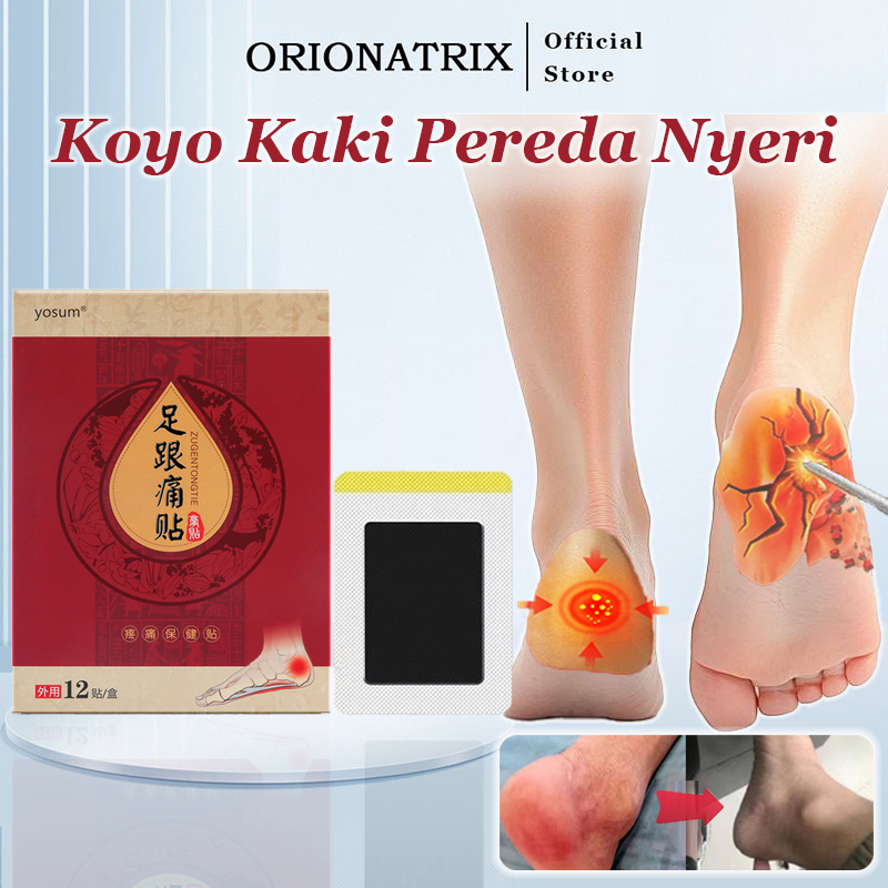 Orionatrix Plantar Fasciitis Terapi Koyo Kaki Pereda Nyeri Obat Sakit Tumit Terapi Kaki Heel Pain Re
