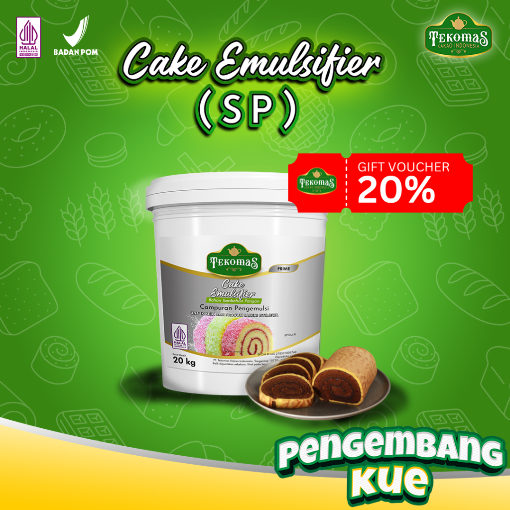 

TEKOMAS - SP Prime 20 Kg Cake Emulsifier Bahan Pengembang Bahan Kue Premium