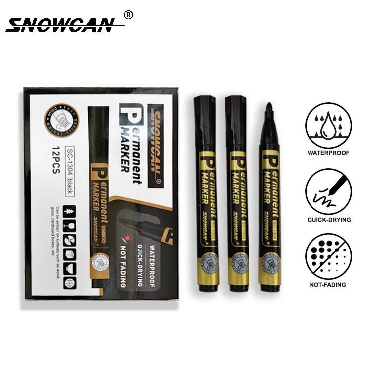 

Spidol Permanent maker SC-1304 - Hitam