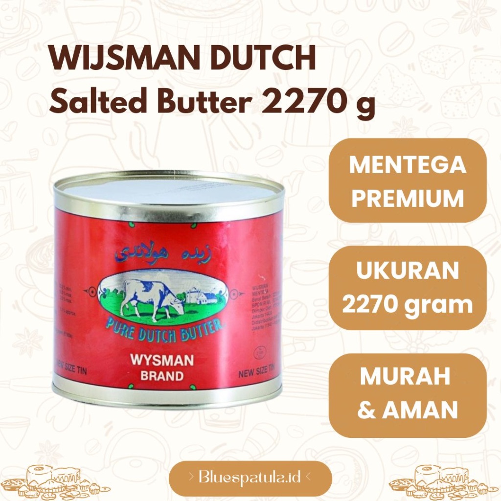 

Wisman Dutch Butter 2270gr