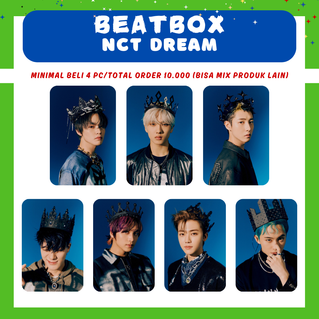 PHOTOCARD NCT DREAM BEATBOX UNOFF