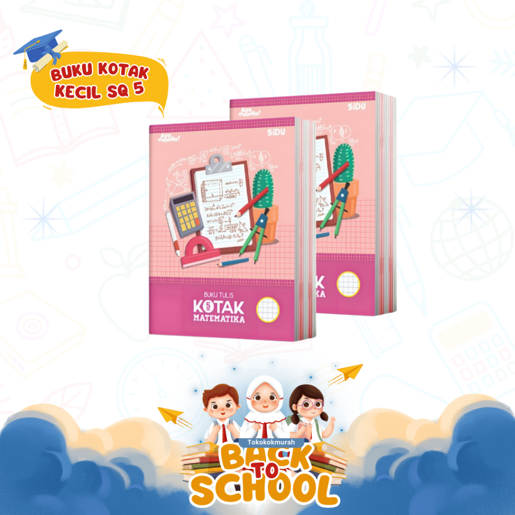 

BUKU TULIS KOTAK KECIL (STM) SIDU 38 LEMBAR PER PACK