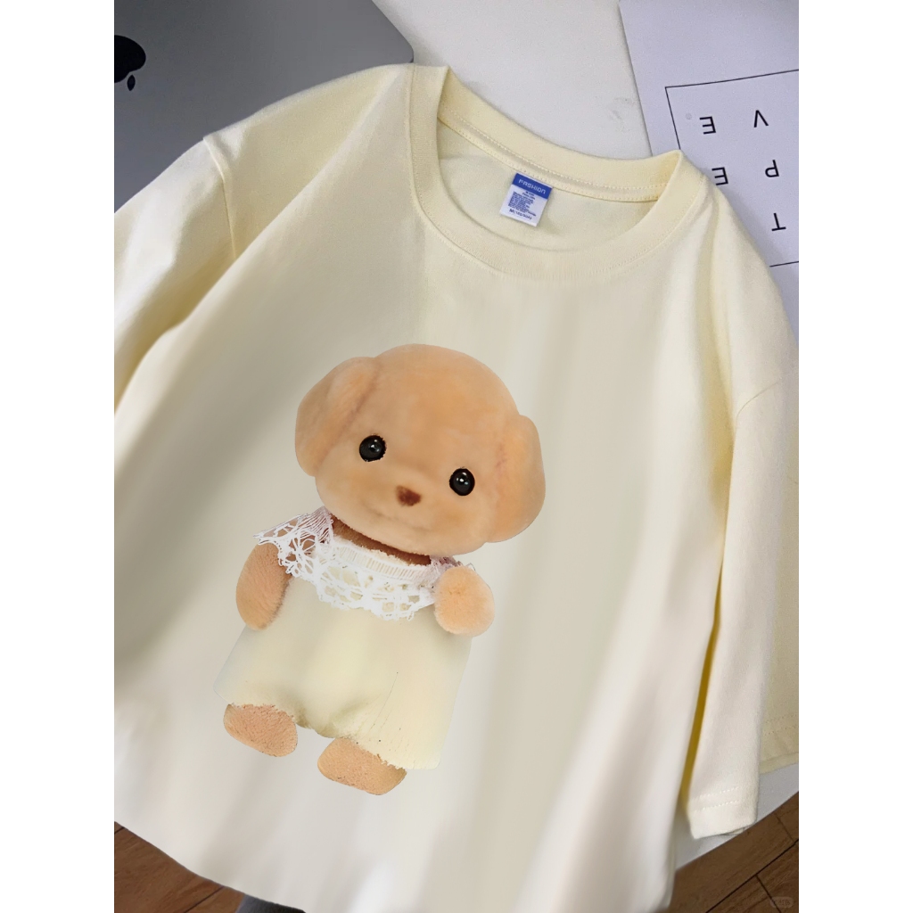 Forteid T-Shirt Short Sleeve Baju Kaos Oversize Baju |Korean Women's T-Shirt Atasan Wanita Terbaru (