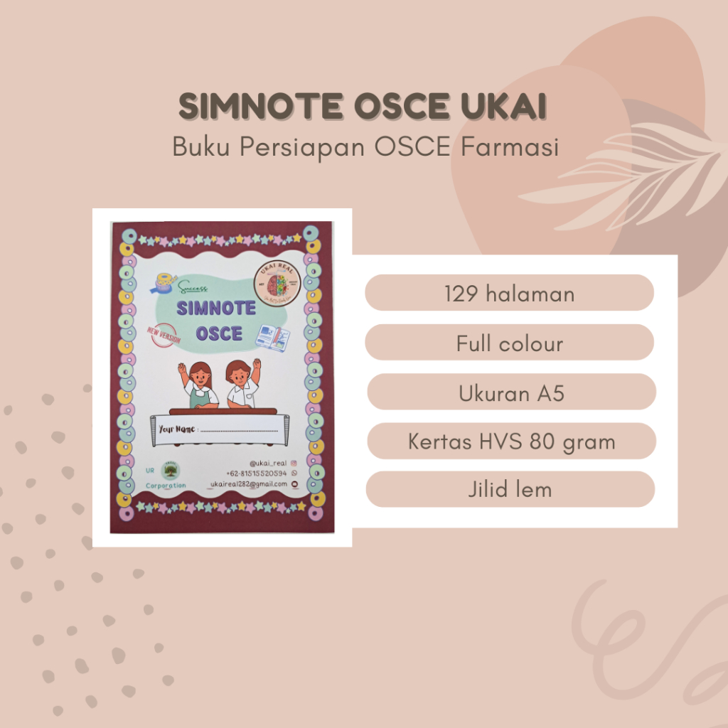 SimNote OSCE Buku Saku Farmasi Buku Saku Kedokteran Farmakologi