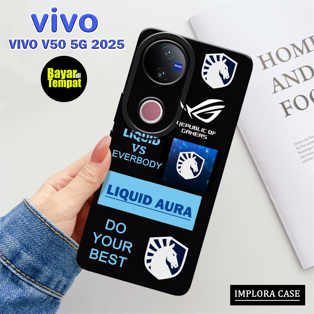 Case Vivo V50 5G 2025 Terbaru Motif Gaming IMPLORA CASE Casing Vivo V50 5G 2025 Softcase Pro Camera 