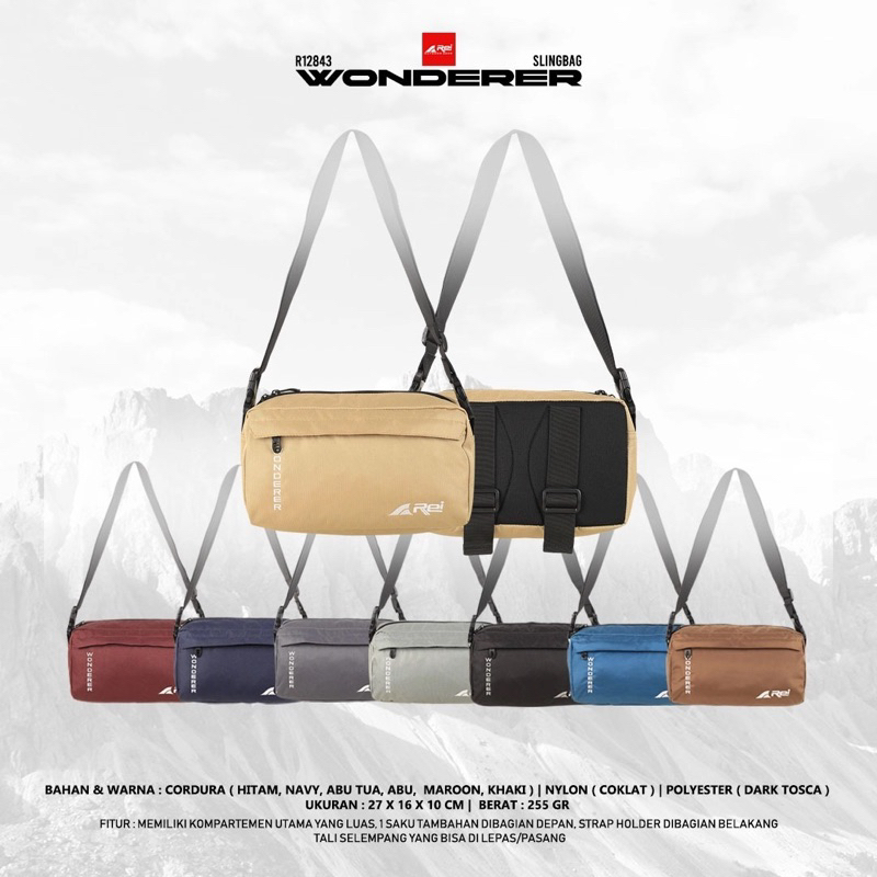 Tas Selempang Pria Wonderer Arei Outdoorgear