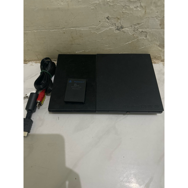 dijual ps2 slim second pluss stik