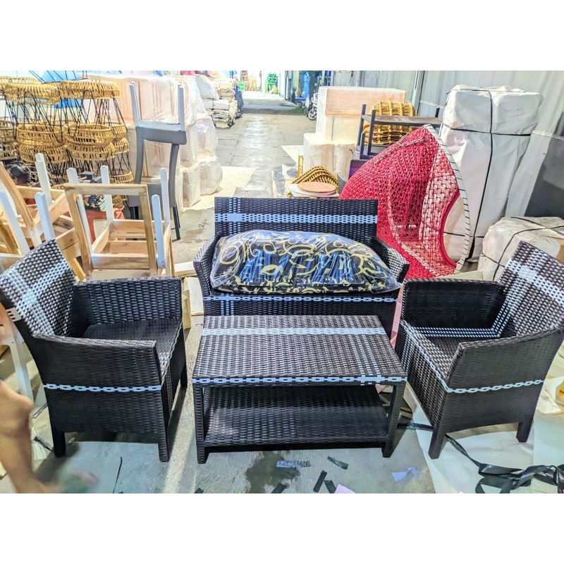 sofa hawai rotan sintetis# sofa tamu 321