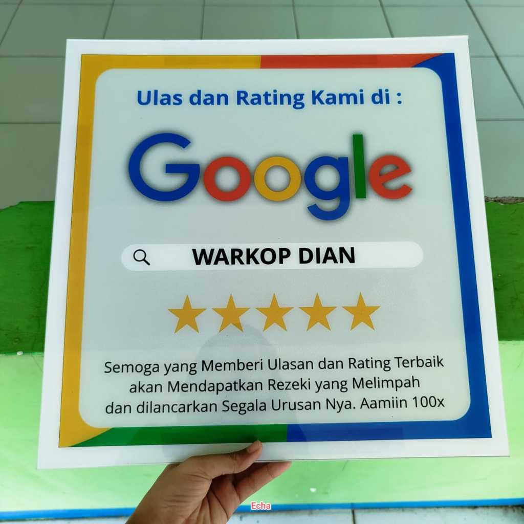 

AKRILIK, PAPAN INFORMASI - ULASAN TENTANG NAMA TOKO, CUSTOM, FREE DESAIN ( A 562 )
