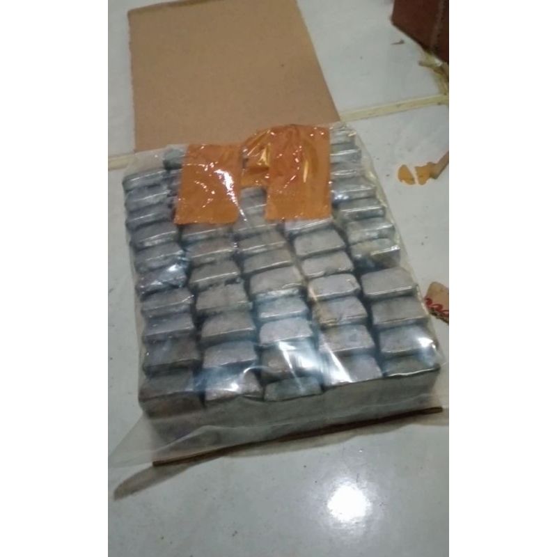Timah batangan keras 1kg bersih