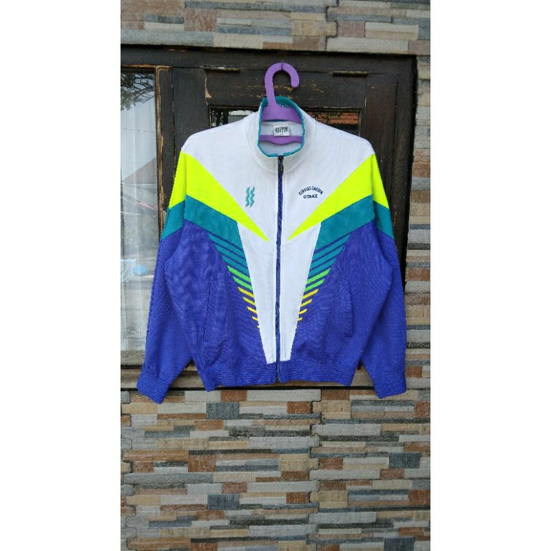 Tracktop vintage boxy colorblock