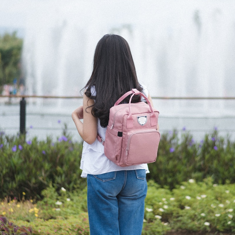 Little Munya Mini Backpack Ransel Wanita Backpack Wanita Waterproof