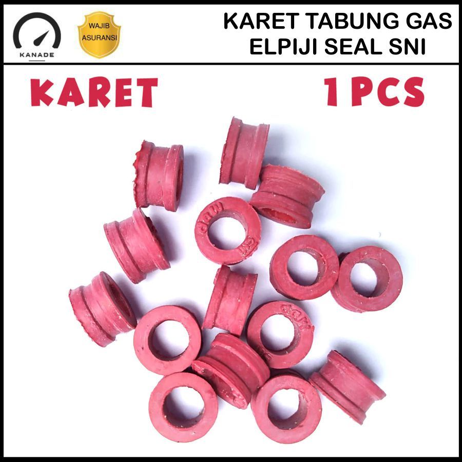 Karet Tabung Gas Elpiji 3KG 5,5KG 12KG Seal SNI Asli High Quality Karet Gas Merah Tahan Panas