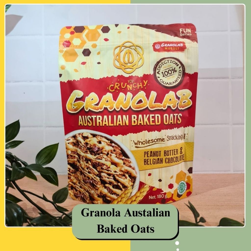 

Shiha - Granolab Peanut Butter Belgian Chocolate Granola 180 gr |