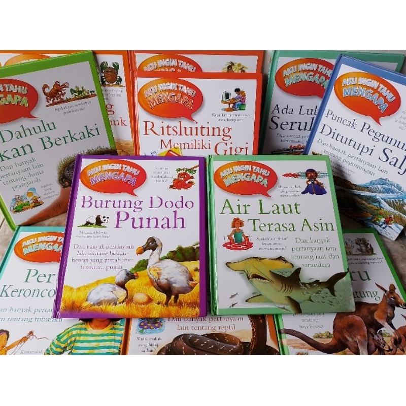 BUKU ANAK AKU INGIN TAHU MENGAPA | GROLIER