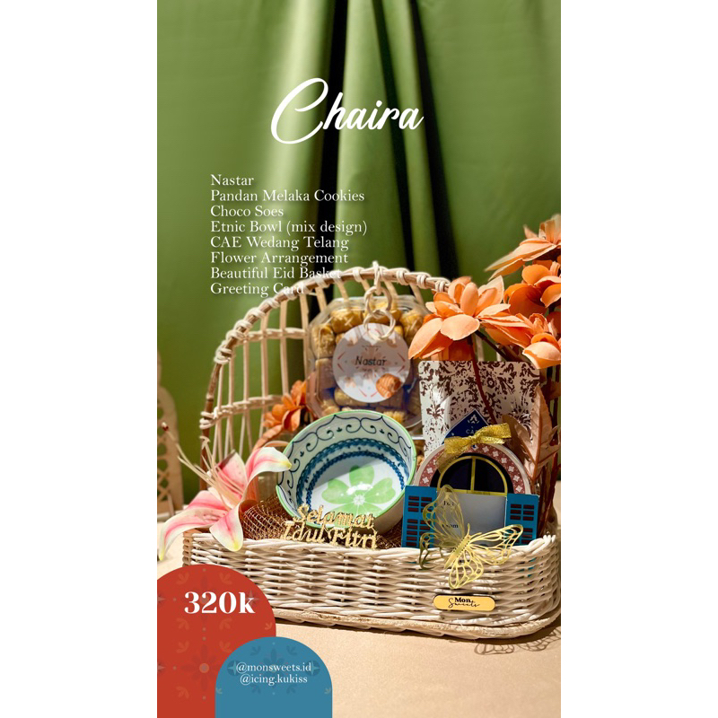 

Chaira Hampers [MALANG KOTA]