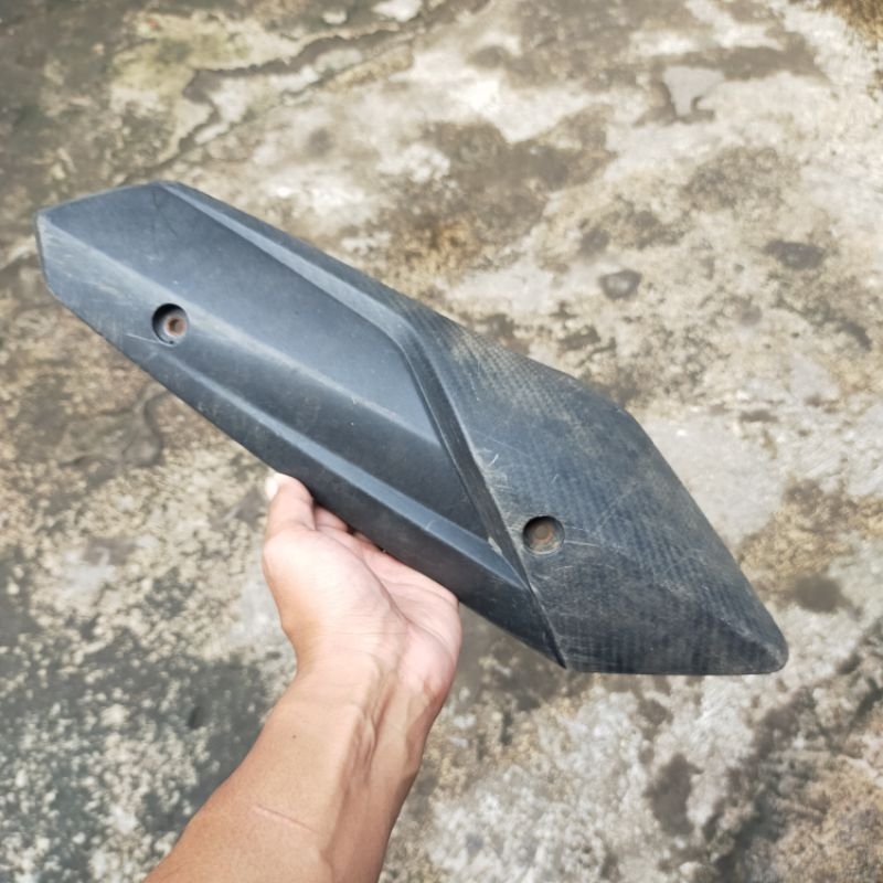 Tutup Smping Tameng Anti Panas Safety Cover Silinser Knalpot Yamaha Mio Z J S M3 Soul GT 125 X Ride 