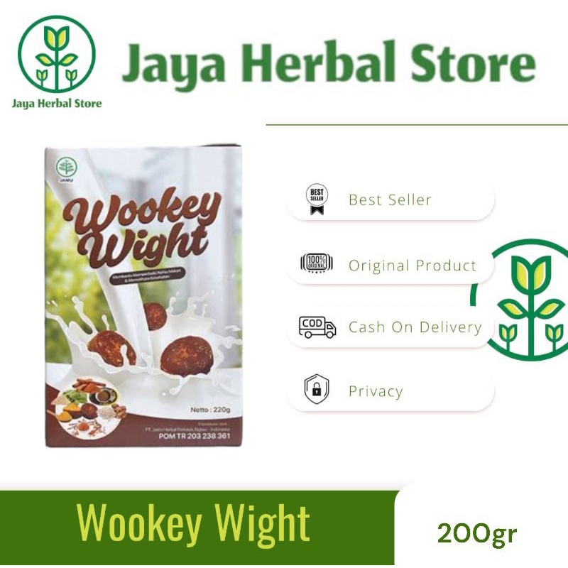 

Wookey Wight Susu Penambah Nafsu Makan dan Berat Badan Herbal BPOM Original