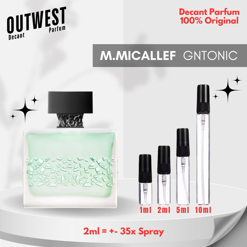 Decant Parfum M.Micallef Gntonic EDP for Unisex