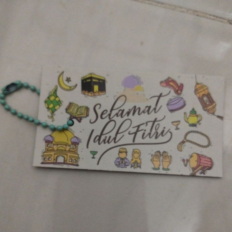 

hang tag hangtag idul fitri per 1 set
