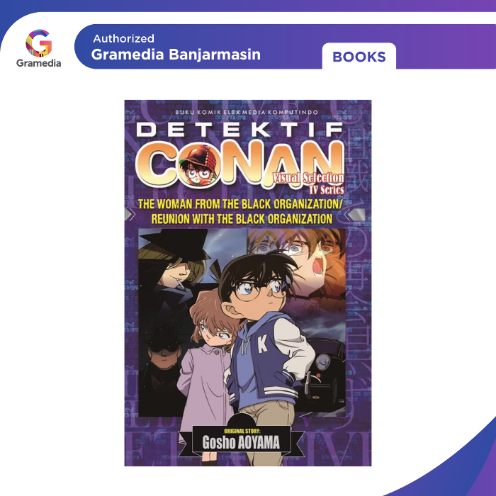 Gramedia Banjarmasin - Detective Conan: The Woman from the Black Organization