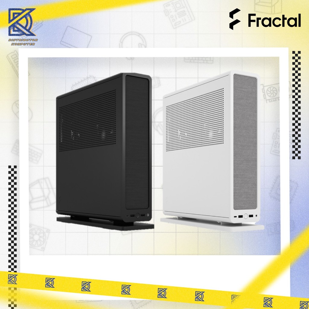 FRACTAL DESIGN PC CASING RIDGE MINI ITX GAMING CASE