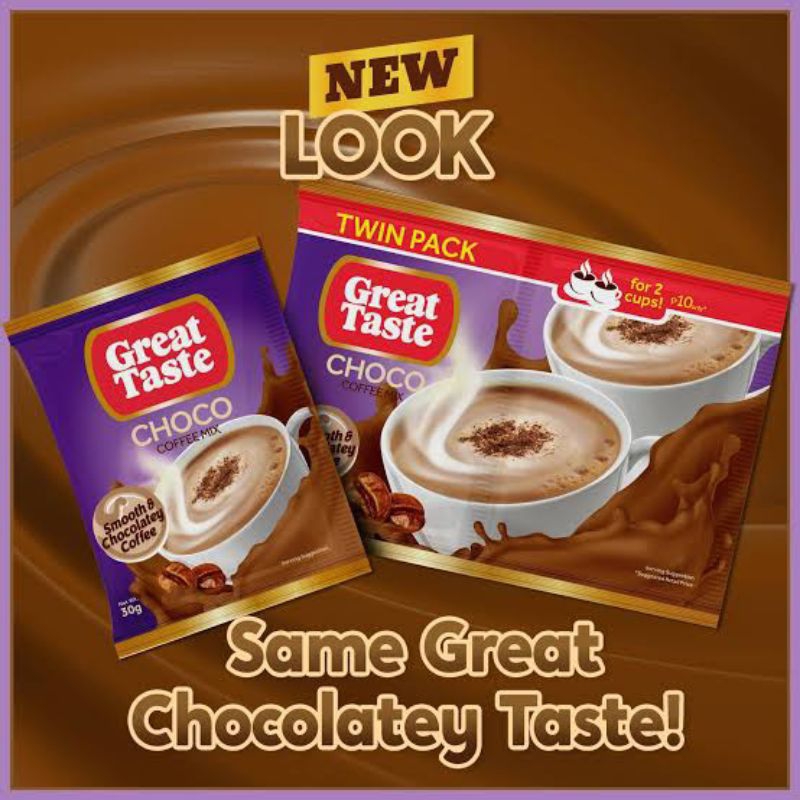 

[ 1 pcs ] Great Taste Choco Coffee Mix