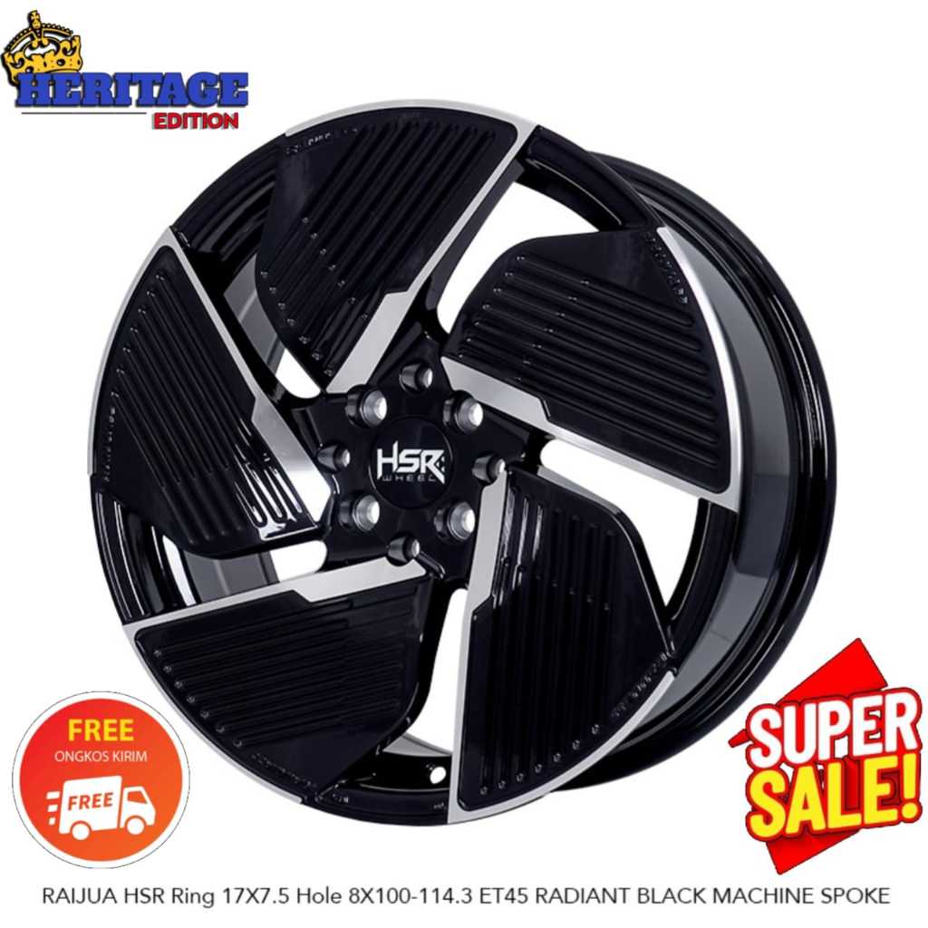 Velg mobil confero livina baleno kijang corolla murah ring 17 velg hsr wheel raijua manado