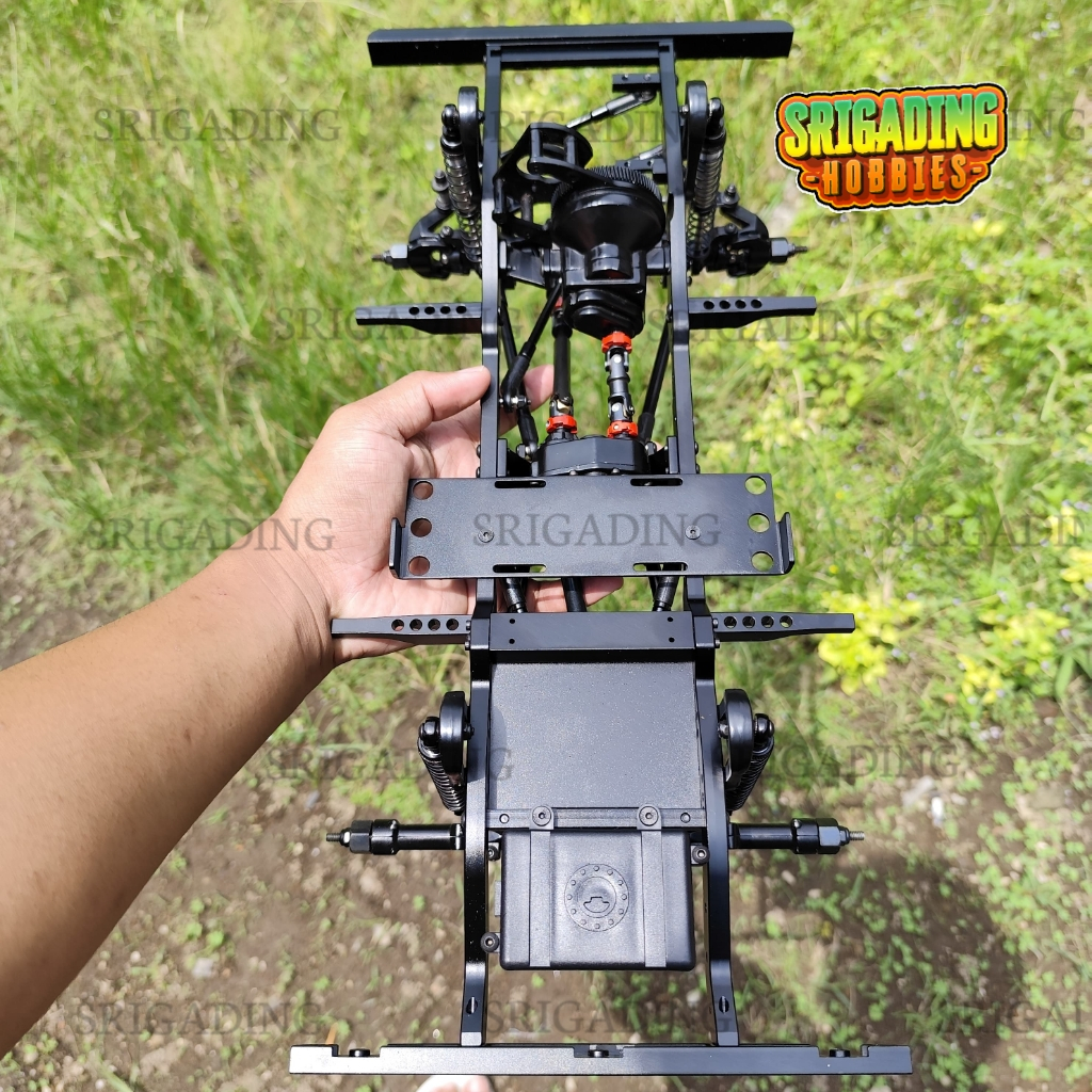 1/10 ARTR Kit Assembled D90 Chassis ARB Axle for Land Rover Defender D90 Body