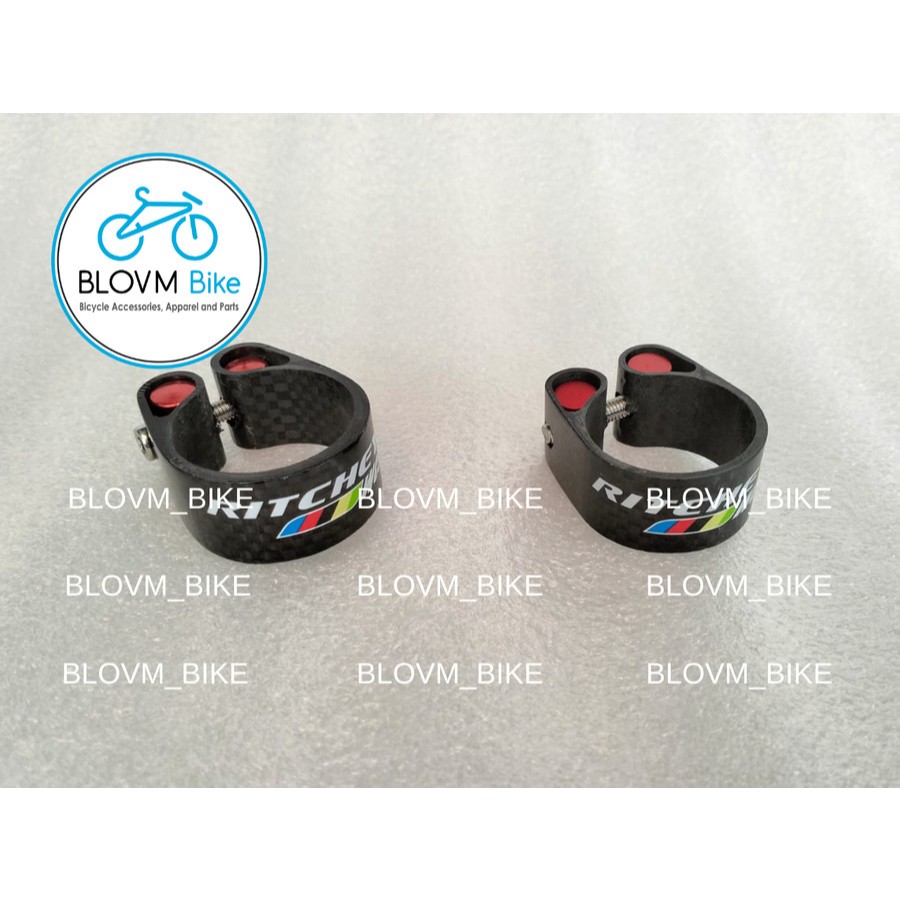 Seatpost Clamp RITCHEY Carbon 27.2mm 30.8 - 31.6mm Seat Clamp Carbon Roadbike