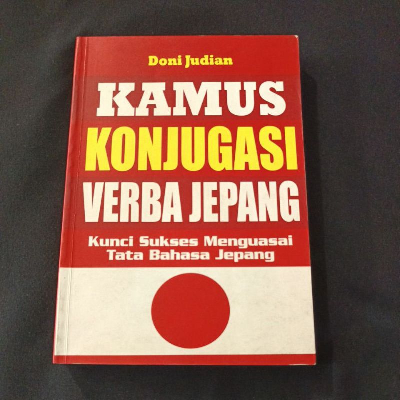 kamus konjugasi verba jepang kunci sukses menguasai tata bahasa jepang