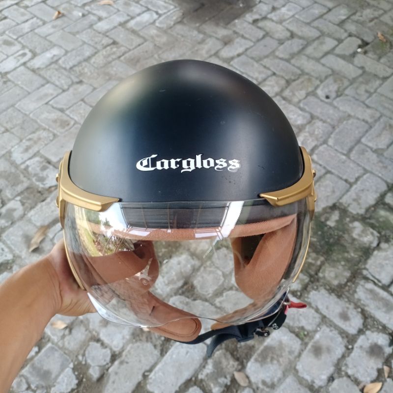 CARGLOSS HIJAB HITAM DOFF