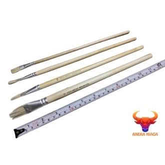

Painting Brush Acrylic Kuas Lukis / Kuas Cat Air Minyak No 4 6 8 10 12 AN