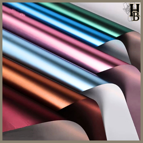 

20 LEMBAR Flower Wrapping Paper Cellophane GLOSY Mix Two Side Color Mix Kertas Bouquet 6050