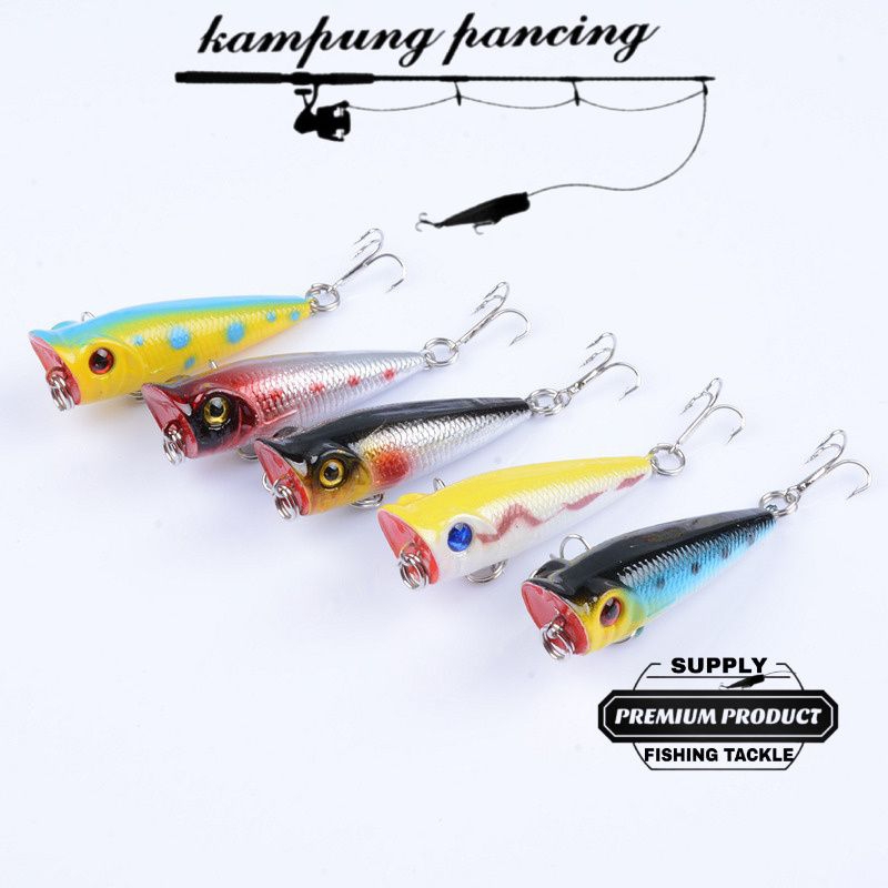 minnow floating 5cm 5g popper casting