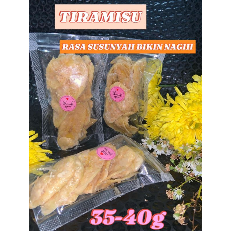 

KERIPIK PISANG LUMER RAJA NANGKA TIRAMISU LUMER 35-40g