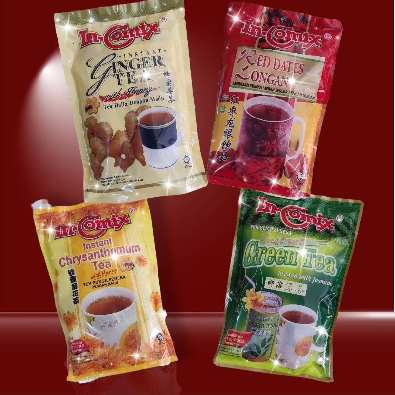 

In Comix Instant Green Tea | Red Dates & Longan Tea | Ginger Tea | Chrysanthemum Tea EXP 2026