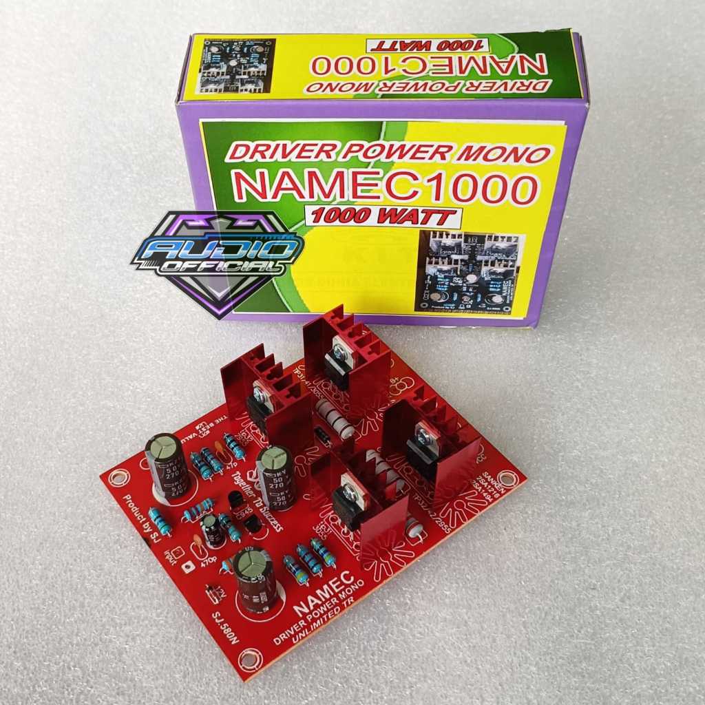 Kit Driver NAMEC C1000 1000 watt / Namex Mono Power Amplifier