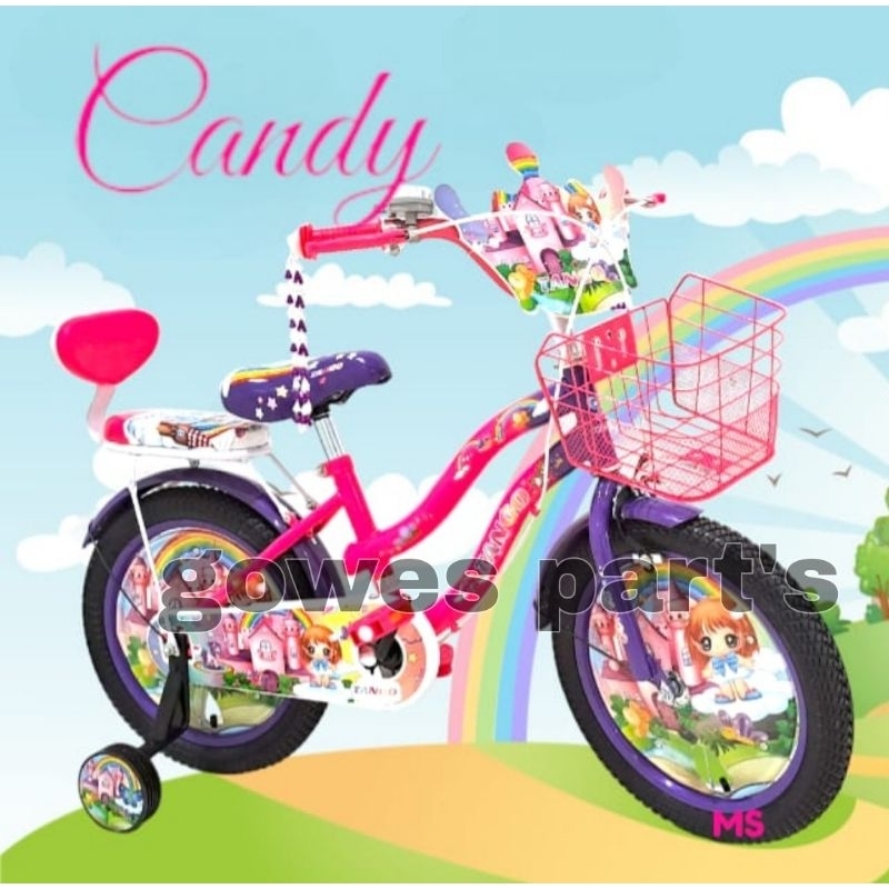 sepeda anak tango candy ukuran 16