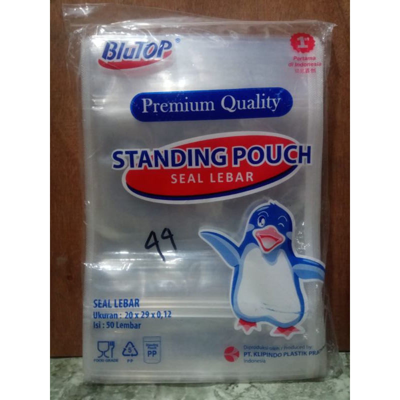 STANDING POUCH  20 X 29