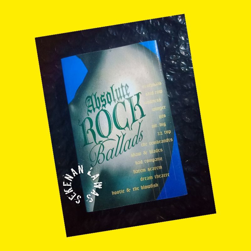 Kaset Absolute Rock Ballads (Bagus) / Scorpions, Dream Theater, Loudness etc