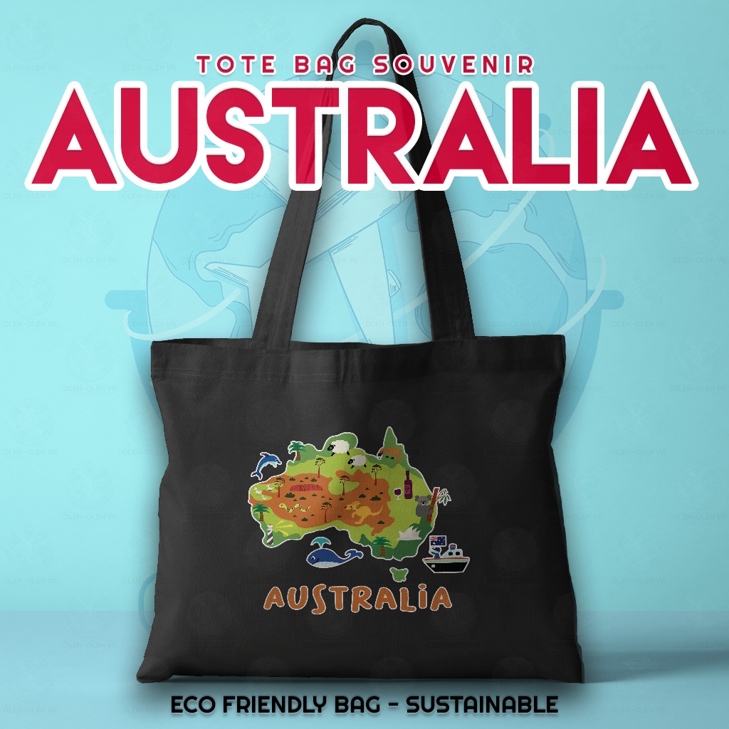 Oleh Oleh YA Souvenir Tote Bag Tas Belanja Oleh Oleh Kantong Tas Bucket Souvenir Kantong Belanja Ole