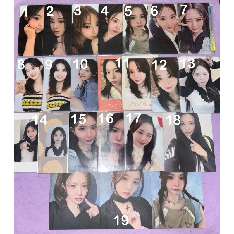 SCANNED triples kotone s11 evolution assemble24 self photo set xinyu fan concert fancon girls never 