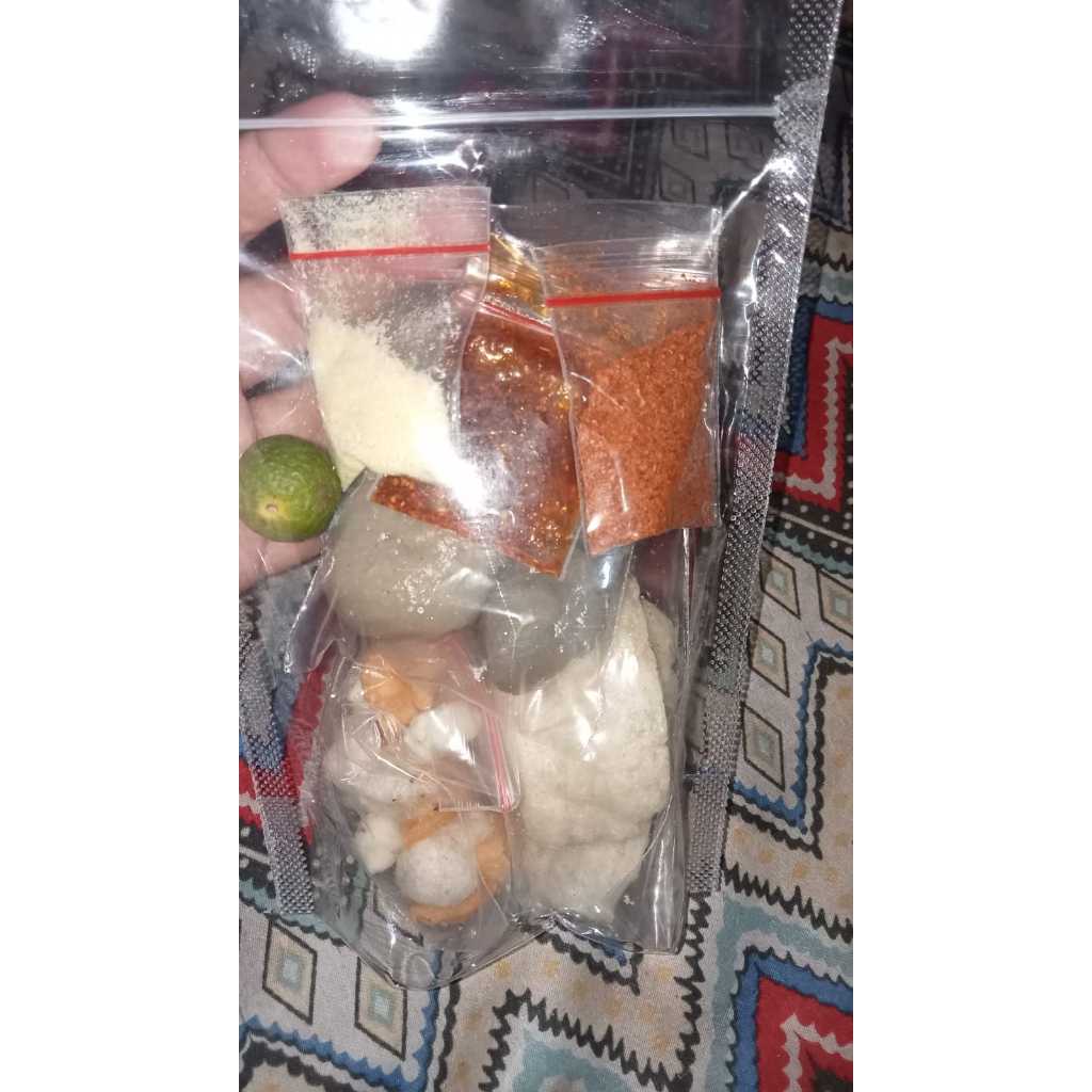 

Paket reseller 10 Bungkus baso Aci ayam suwir
