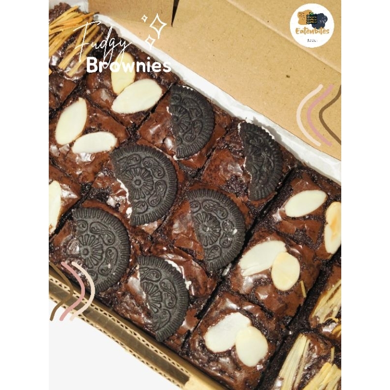 

Eatenbites - FudgyBrownies Trippletop | Topping Cheese Almond Cookies